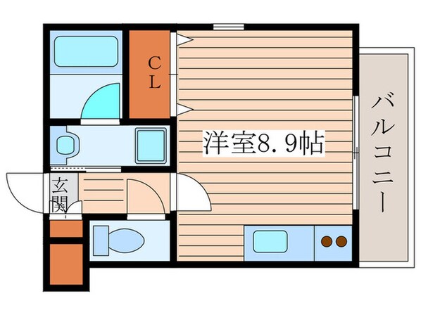 プレシャス妙音通の物件間取画像